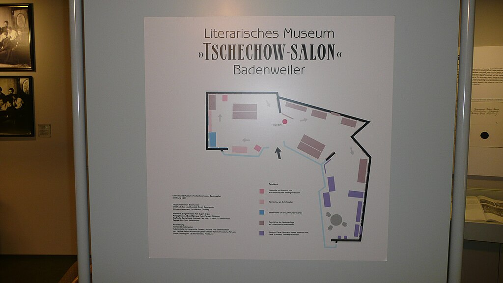 Литературный музей «Чеховский салон» в Баденвайлере