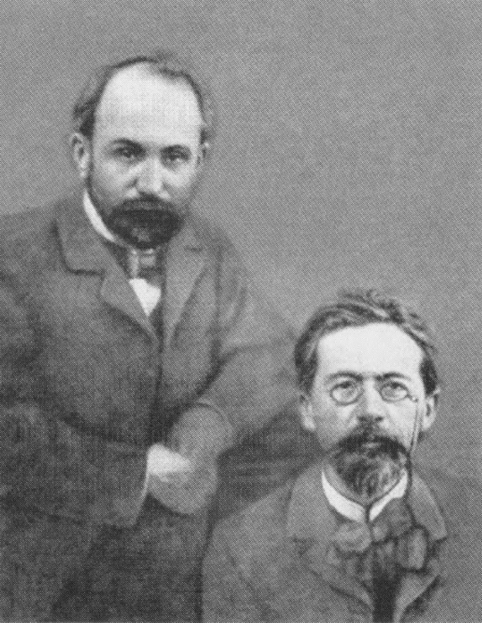 Чехов и Г.И. Россолимо. Фото 1903 г.