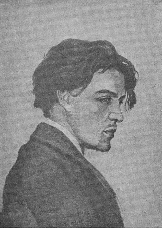 Портрет А.П. Чехова работы Н.П. Чехова (1883)