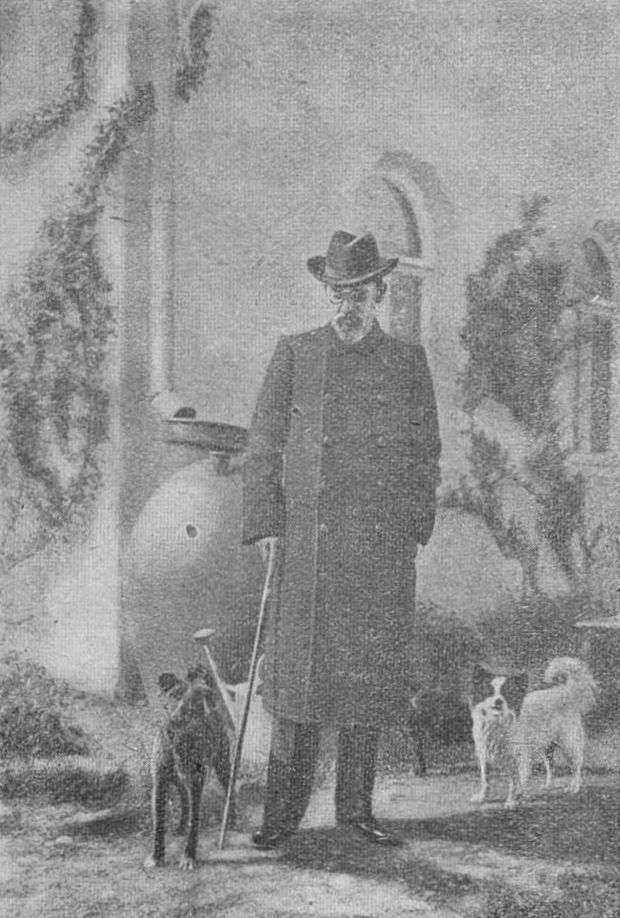 А.П. Чехов в 1904 году (Ялта)