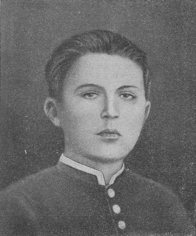 А.П. Чехов — гимназист (1875)