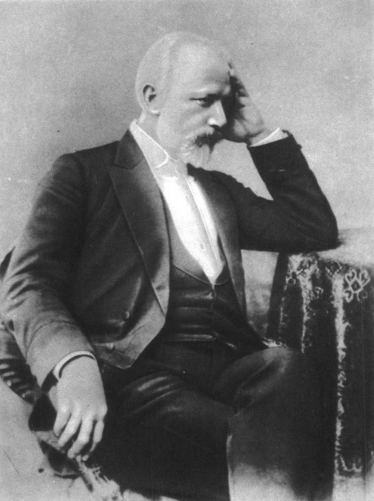 П.И. Чайковский. Фотография 1893 г.