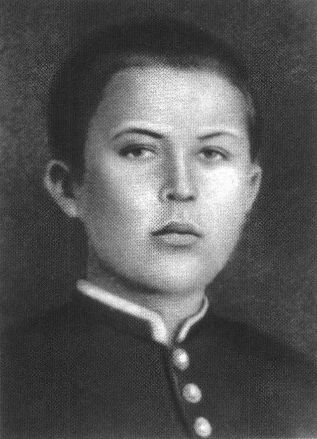 А.П. Чехов-гимназист. Фотография 1874 г.