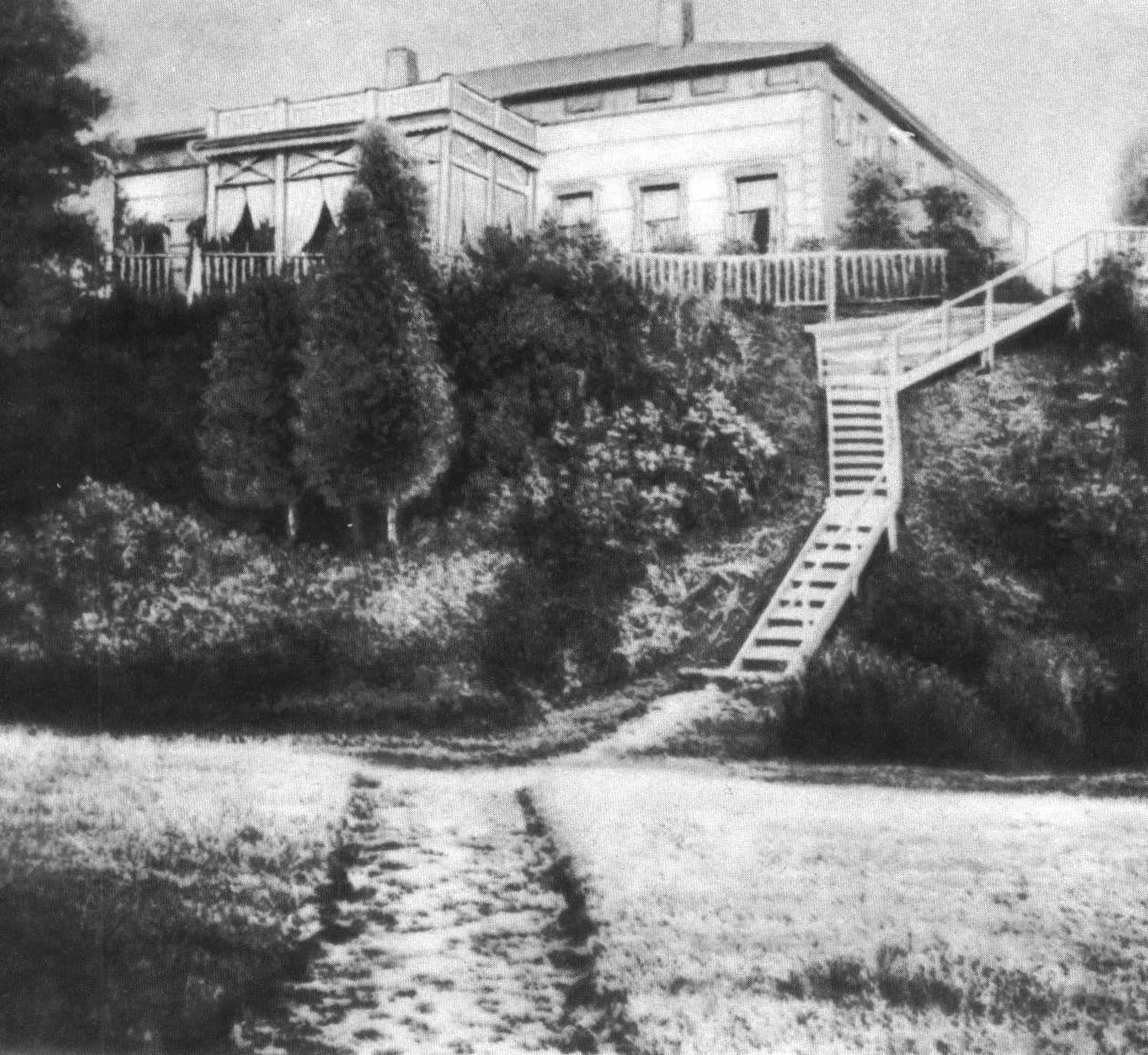 Бабкино. Дом Киселевых. Фотография 1880-х годов