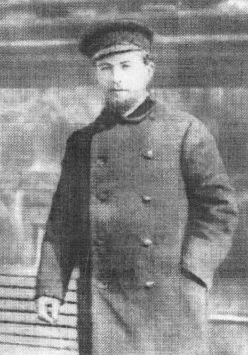 Чехов на пароходе «Петербург». Фото 1890 г.