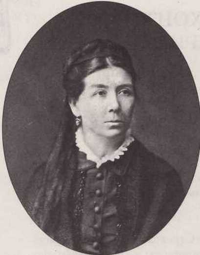 Евгения Яковлевна Чехова. Фото 1860-х гг.