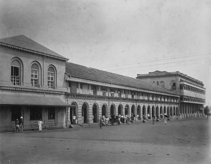 Отель «Гранд Ориенталь» в Коломбо на Цейлоне