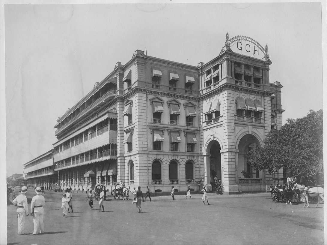 Отель «Гранд Ориенталь» в Коломбо на Цейлоне, 1880-е