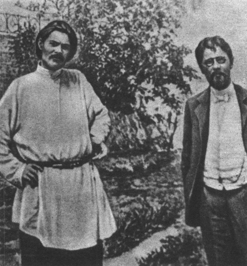 А.П. Чехов и М. Горький